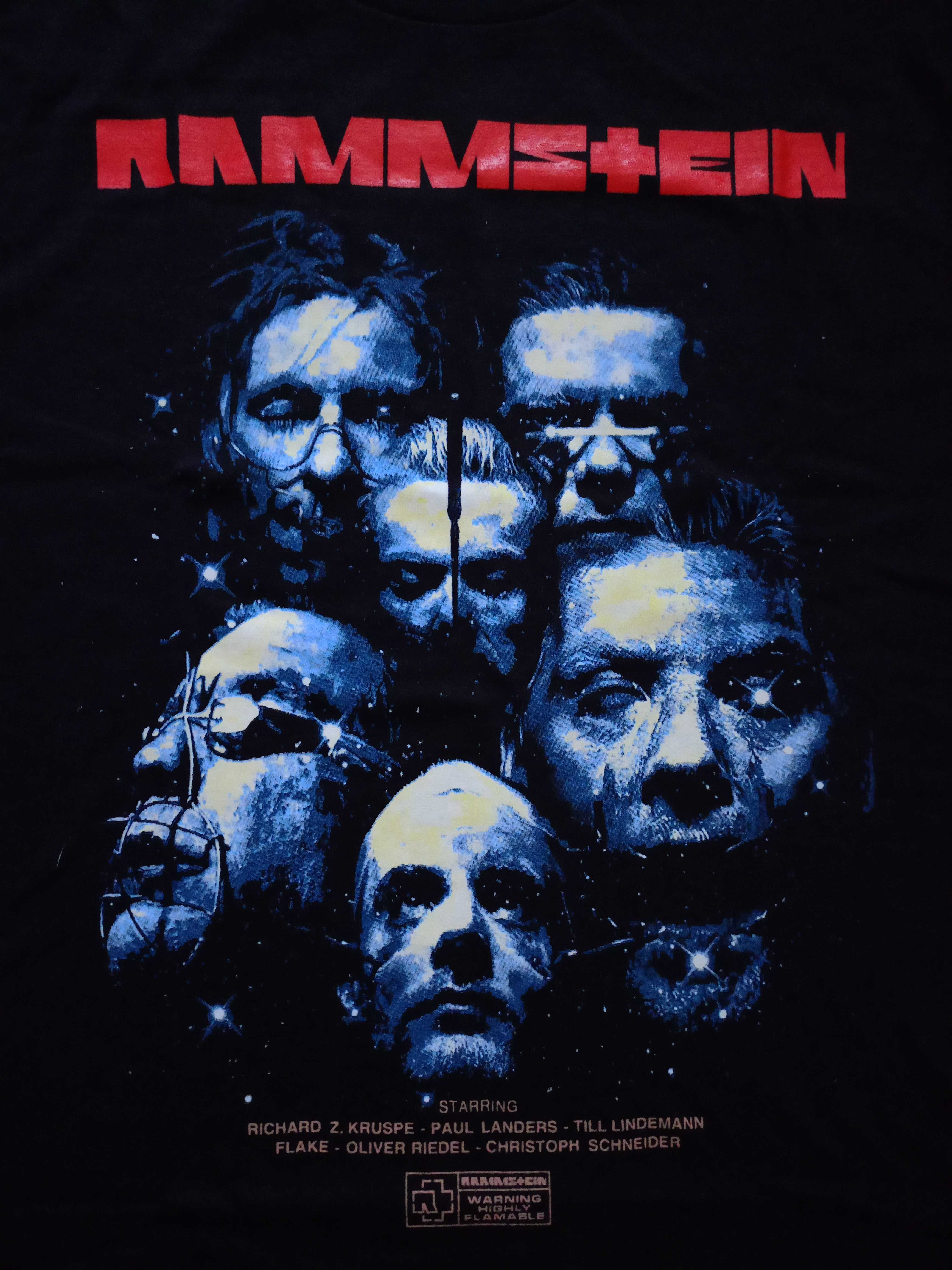Rammstein Sehnsucht футболка двусторонний принт размер L