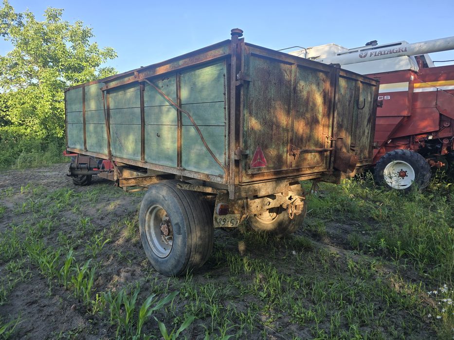 Przyczepa skorupowa wywrotka 8 ton 8t