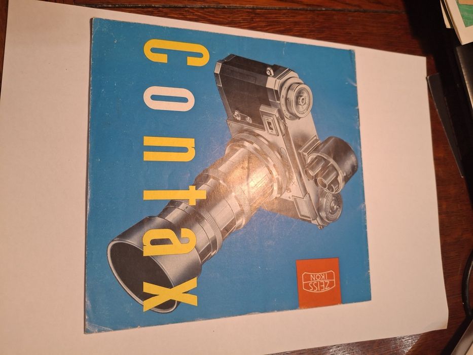 Máquina fotográfica zeiss iron contax