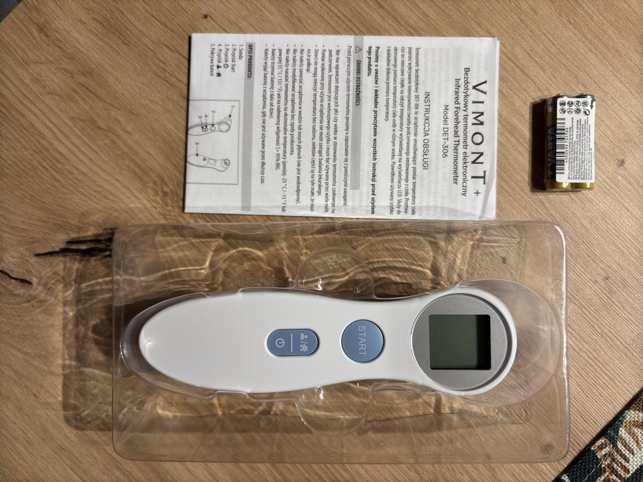 Nowy!!! VIMONT+ Bezdotykowy termometr elektroniczny Model DET-306