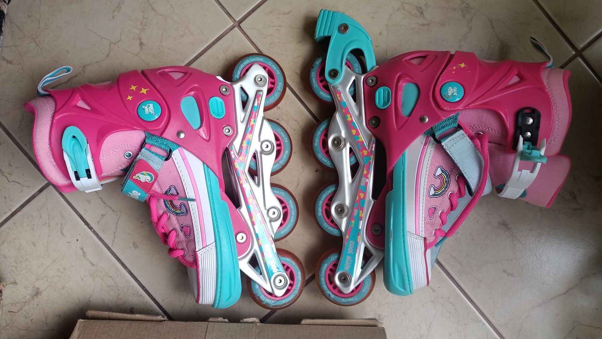 Dziecięce Rolki fitness CoolSlide Summer Dream 99322-B P/E R/B CUR
SUM