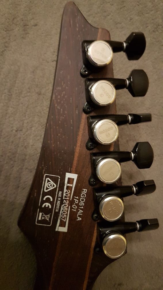 Ibanez RGD61ALA MTR Axion Label na gwarancji