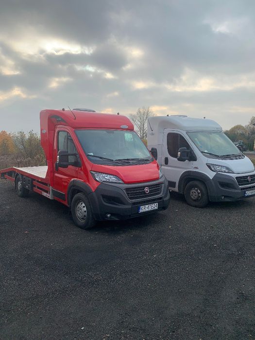 Wynajem Autolawety Lawety Fiat Ducato 2020r Duża Sypialnia