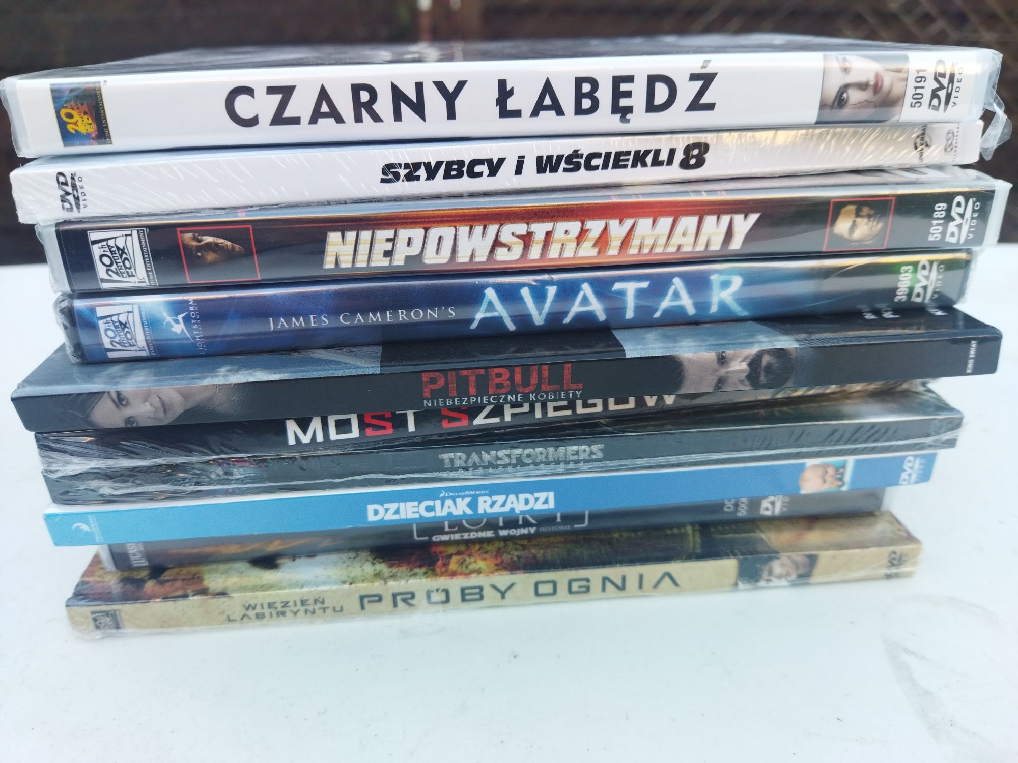 Filmy Dvd zestaw 8 płyt