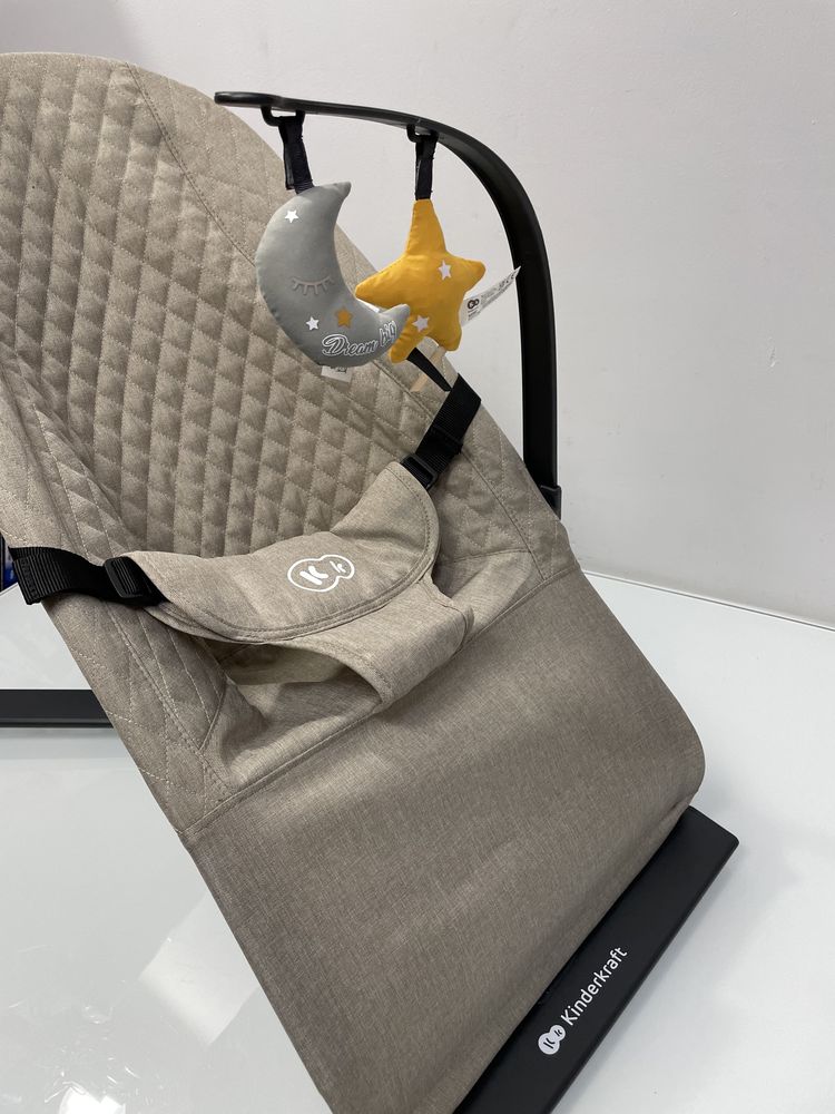 Kinderkraft lekki leżaczek Mimi Beige