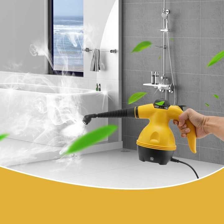 Myjka Parowa Do Sprzątania Parownica Ciśnieniowa+Akcesoria 1000W Nowa