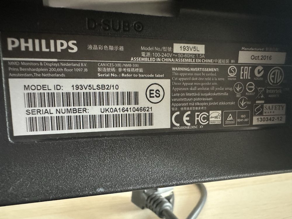 Monitor do komputera Philips