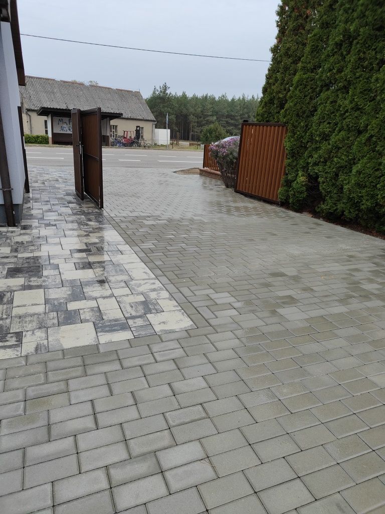 Brukarstwo układanie kostki brukowej