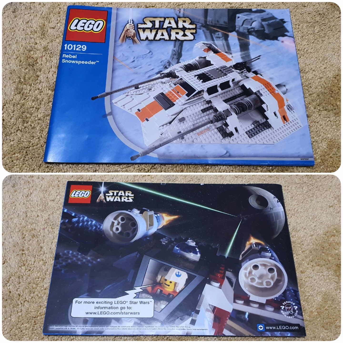 Lego Star Wars 10129 Rebel Snowspeeder UCS pierwszej generacji komplet