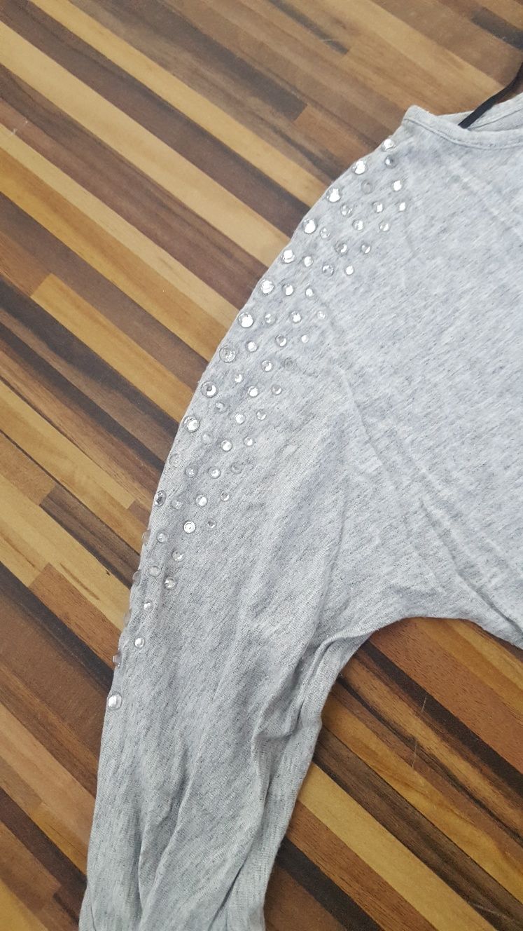 H&M sweter 152 bluzka diamenty