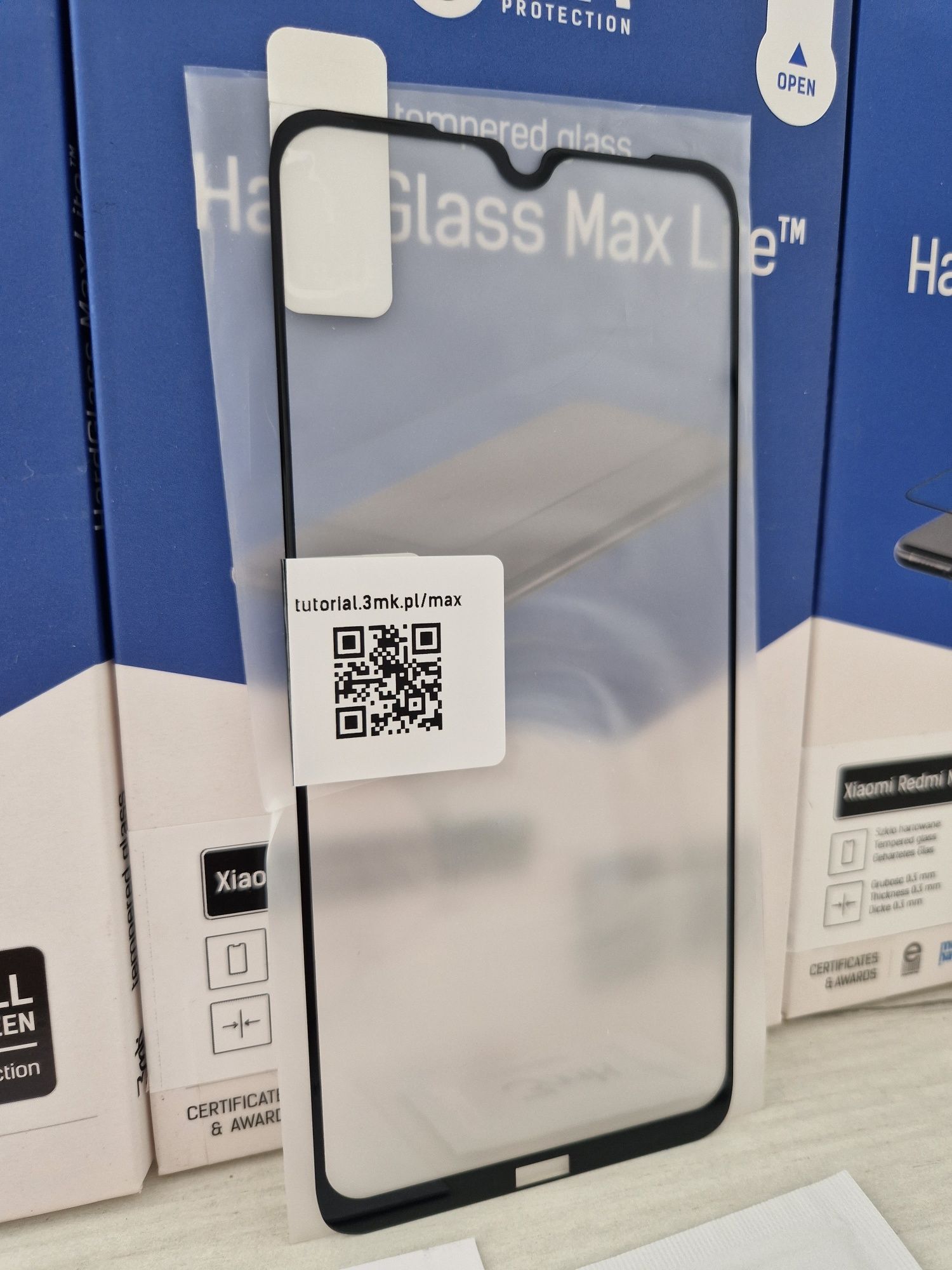 Hartowane szkło 3MK HardGlass Max Lite do Xiaomi Redmi Note 8