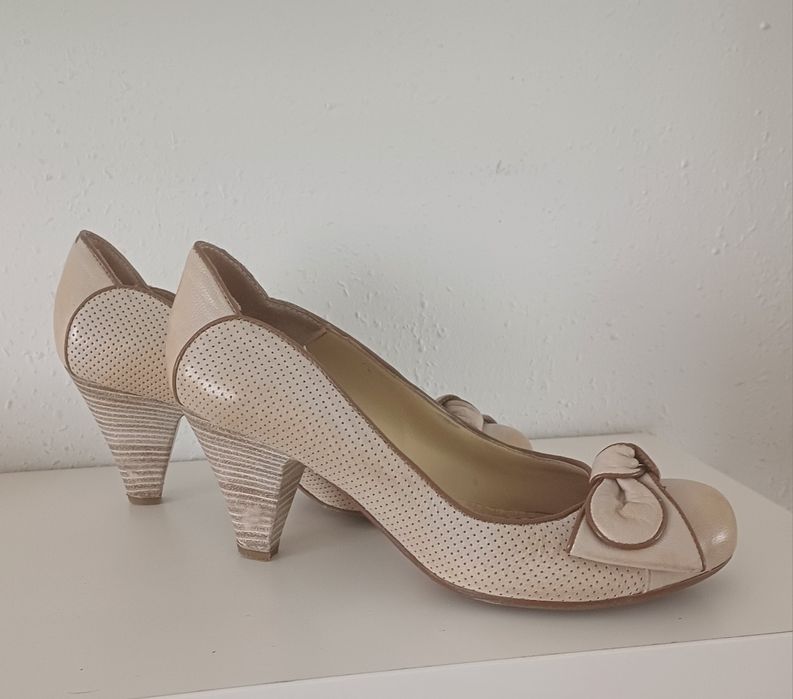 Solo Femme buty skóra