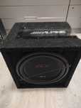 Subwoofer Alpine 800w tuba głośnik