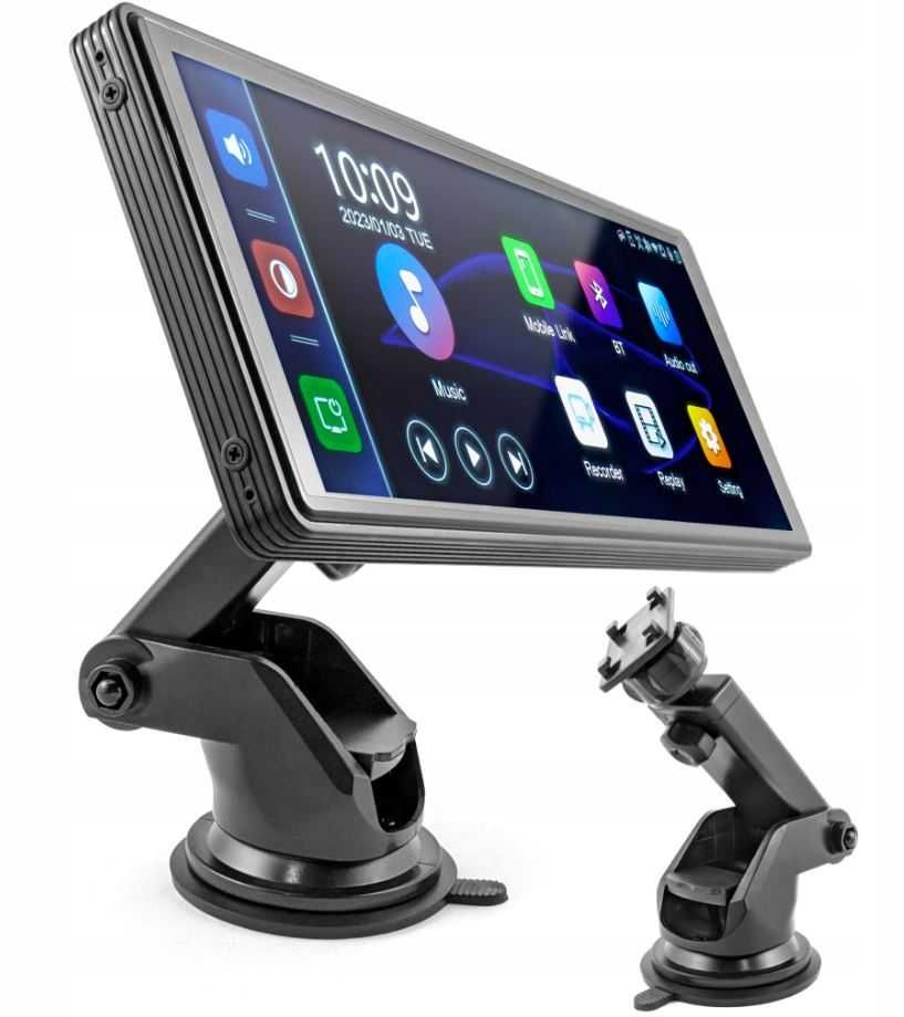 Radio CARPLAY 10C Multimedialna Nawigacja GPS WIFI Kamera DVR 4K APPLE