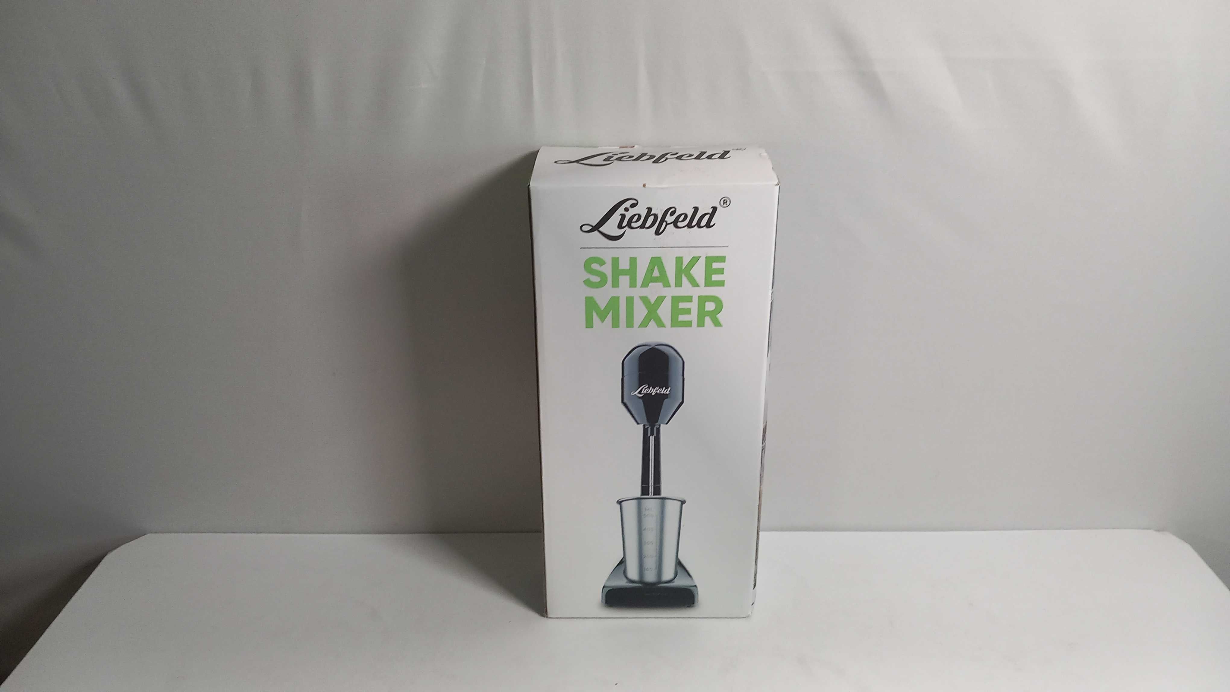 Liebfeld Elektryczny shaker proteinowy blender ręczny 500ml