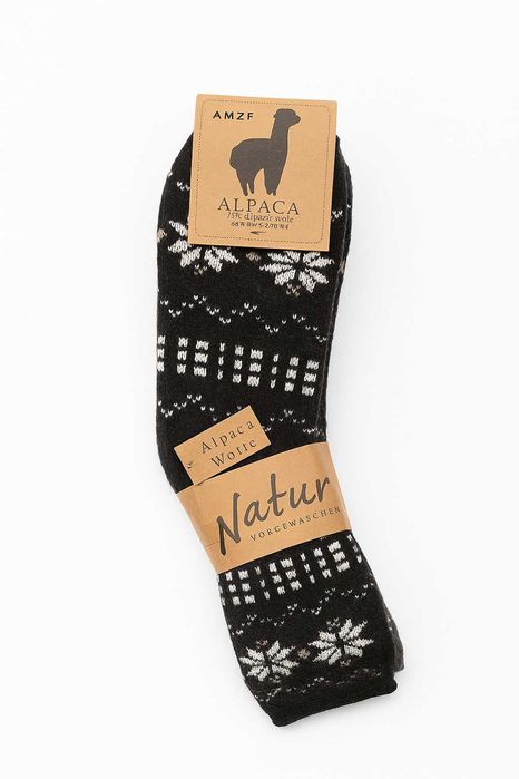 WEŁNIANE ciepłe skarpetki męskie ALPAKA *skarpety PREMIUM*
