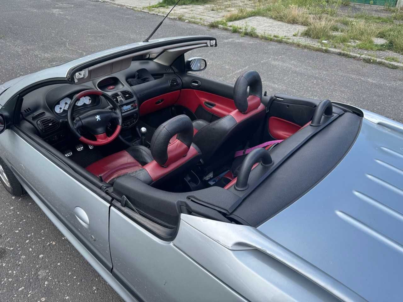 Peugeot 206 cabrio 2.0benz/gaz nowe OC