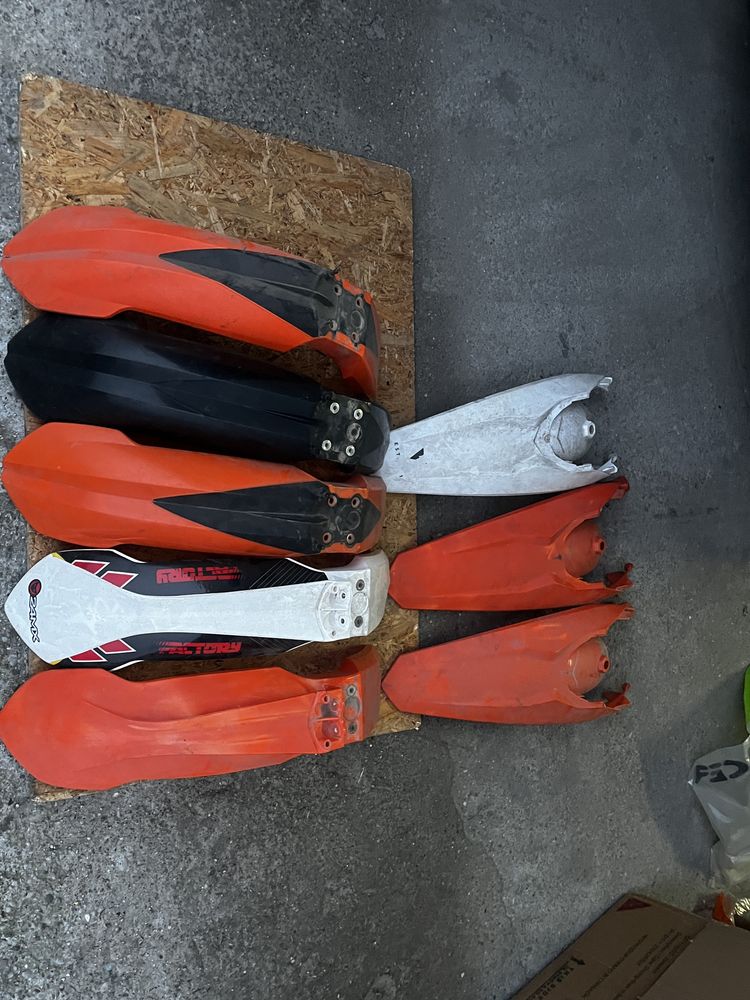 Plastiki, airbox, KTM Sxf 250, 350, 450, ktm sx 125, kierownica