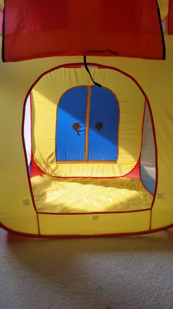 Палатка детская,игровая, разноцветная