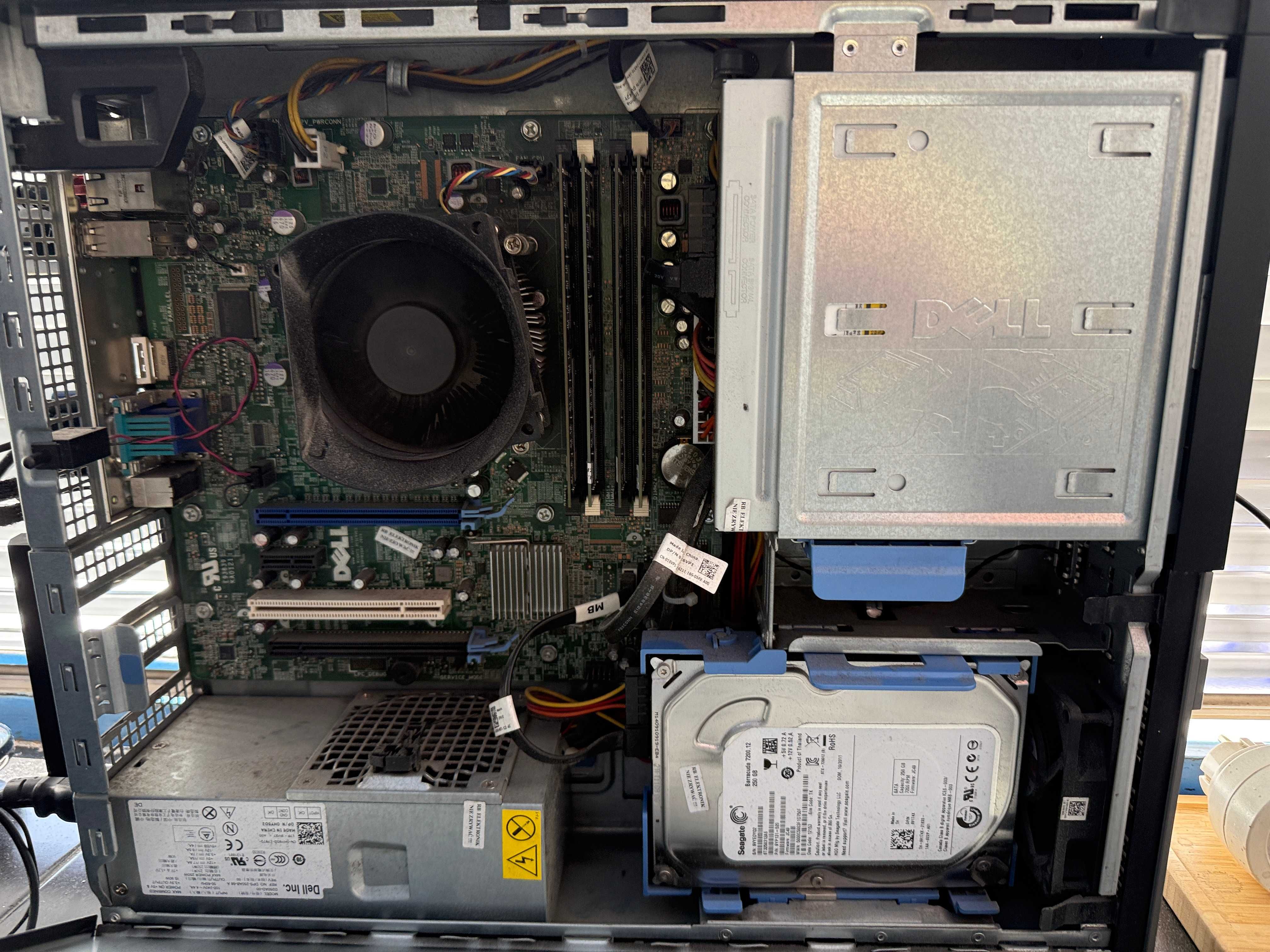 komputer dell optiplex 790 intel core i3 2120 CPU 3,30GHz cały zestaw