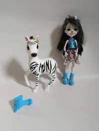 Lalka enchantimals zebra