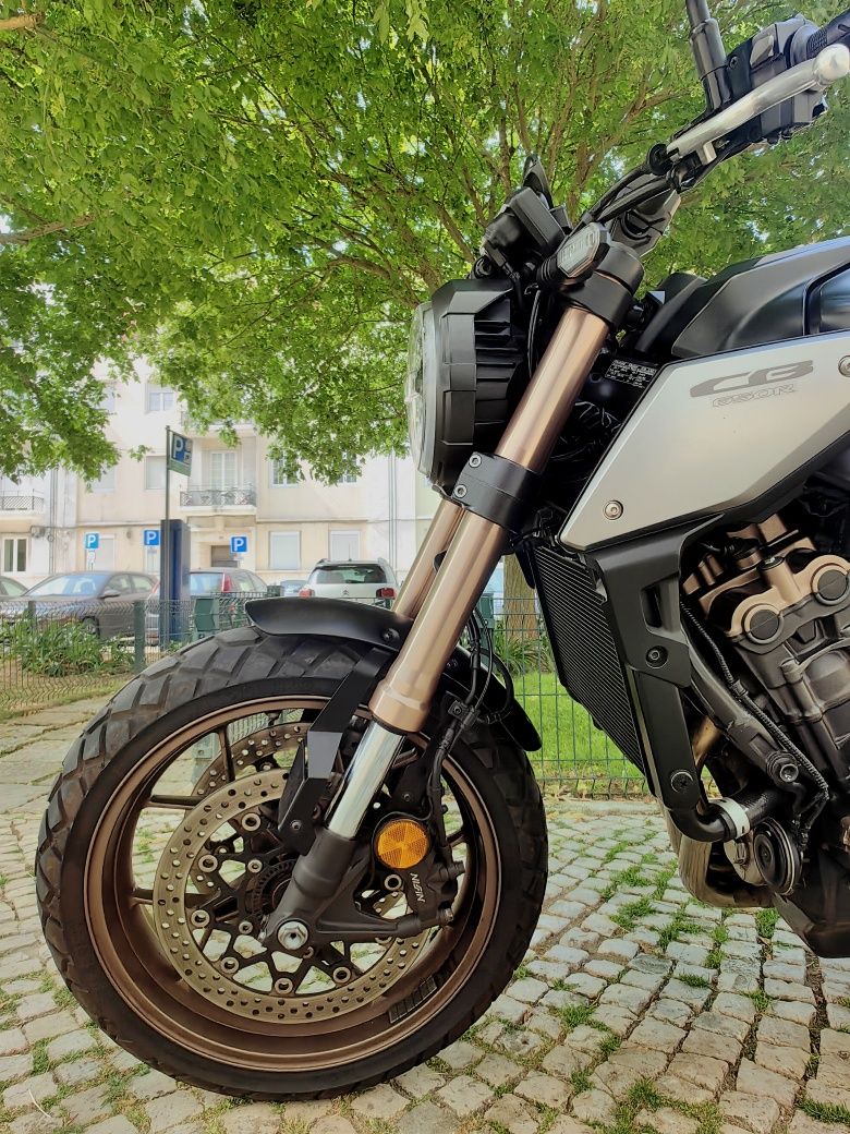 RESERVADA. Honda CB650r 2021 (novo modelo - actualização), versão ful