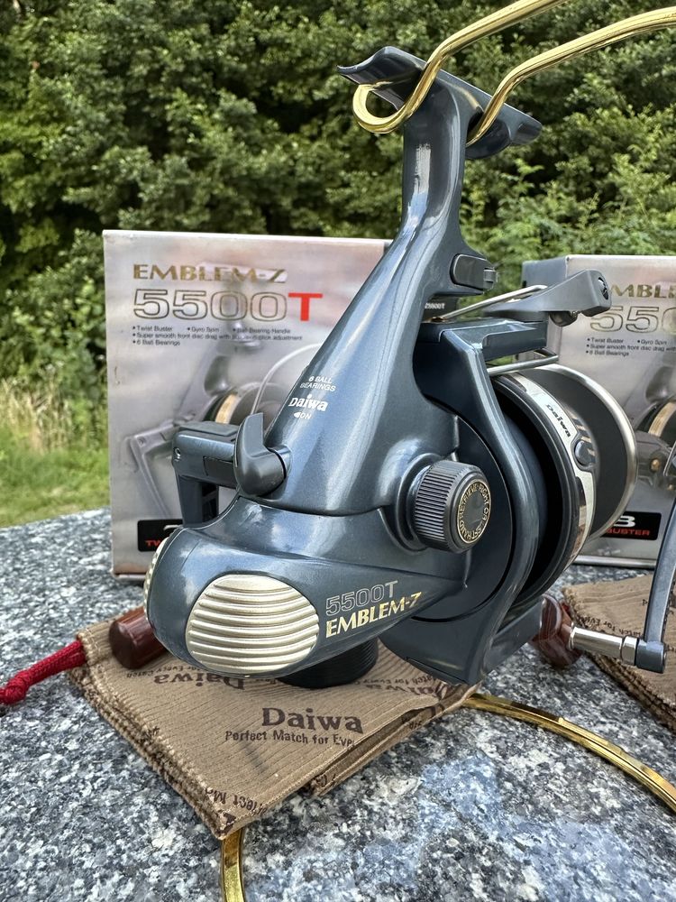 2 x Daiwa Emblem z5500t Nowe! 6łożysk Made in Japan!!!