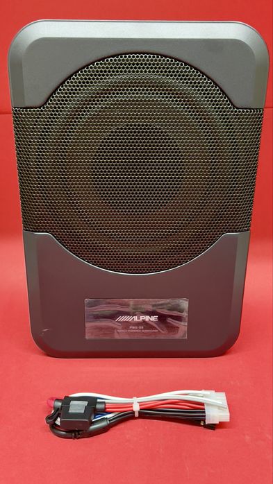 активний сабвуфер Alpine PWE-S8 під сидіння – потужний бас