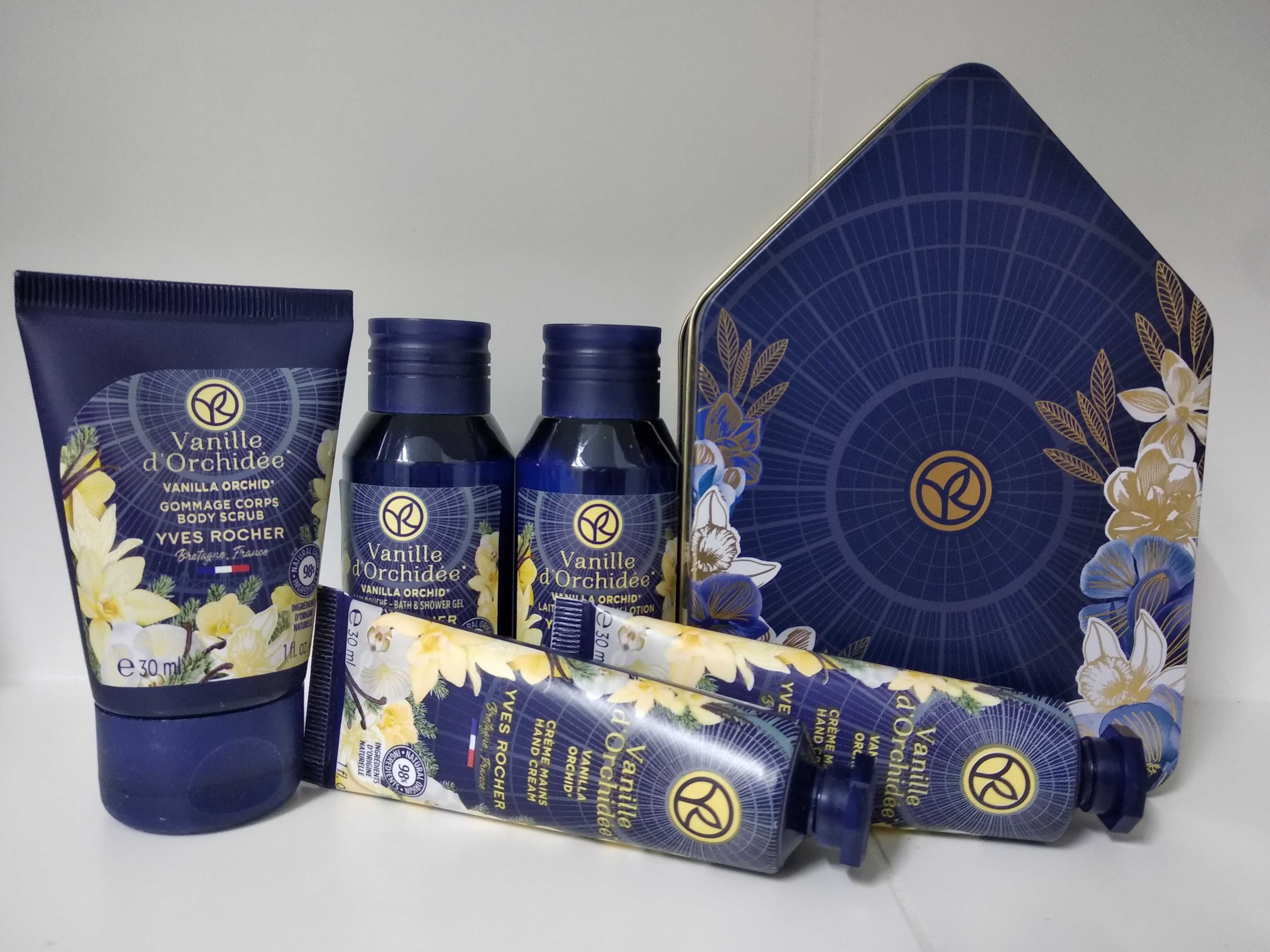 Woda toaletowa i zestaw kosmetyków Wanilia orchidea Yves Rocher