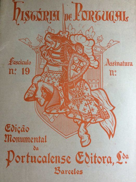 História de Portugal. Dirigida por Damião Peres 1928. Fascíc. 19