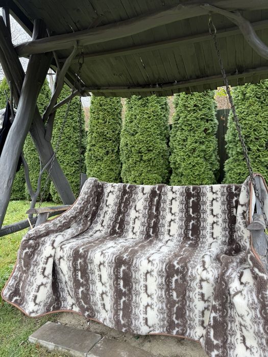 Ковдра з овчини, плед,одіяло