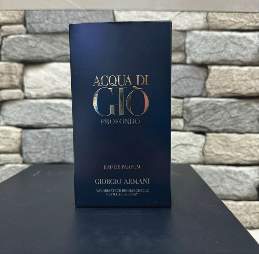 Perfumy Aqua Di Gio Profondo