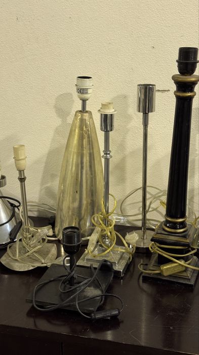Vários caanderios e ilumincação