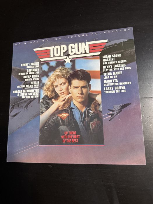 Top Gun Orginal Motion Picture Soundtrack 1986 winyl
