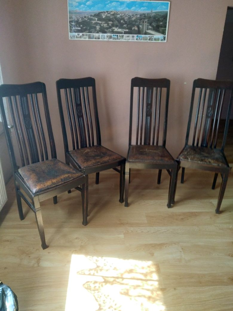 Antyczne krzesła, pilnie sprzedam lite drewno