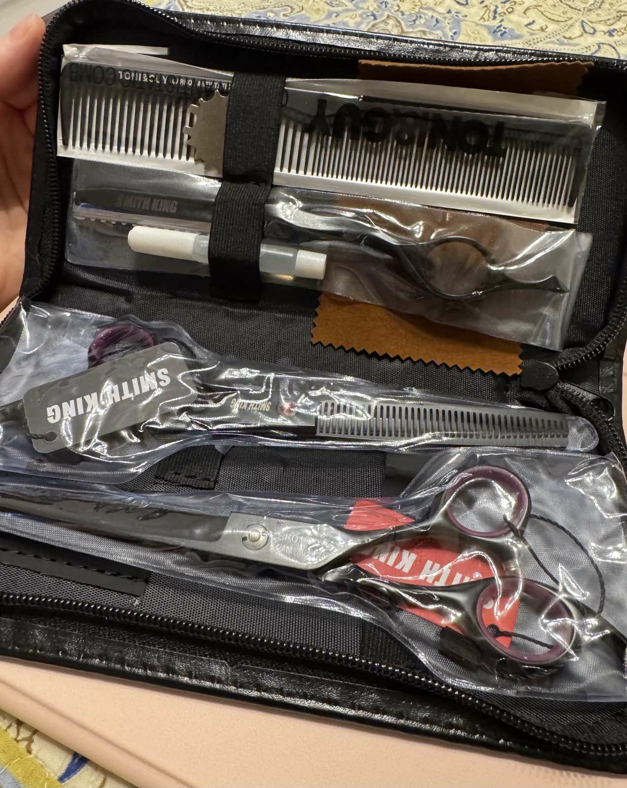 Ножиці перукарські професійні Smith King, 7", Набір