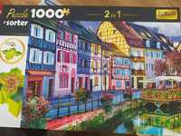 Puzzle 1000 elementów miasto rzeka