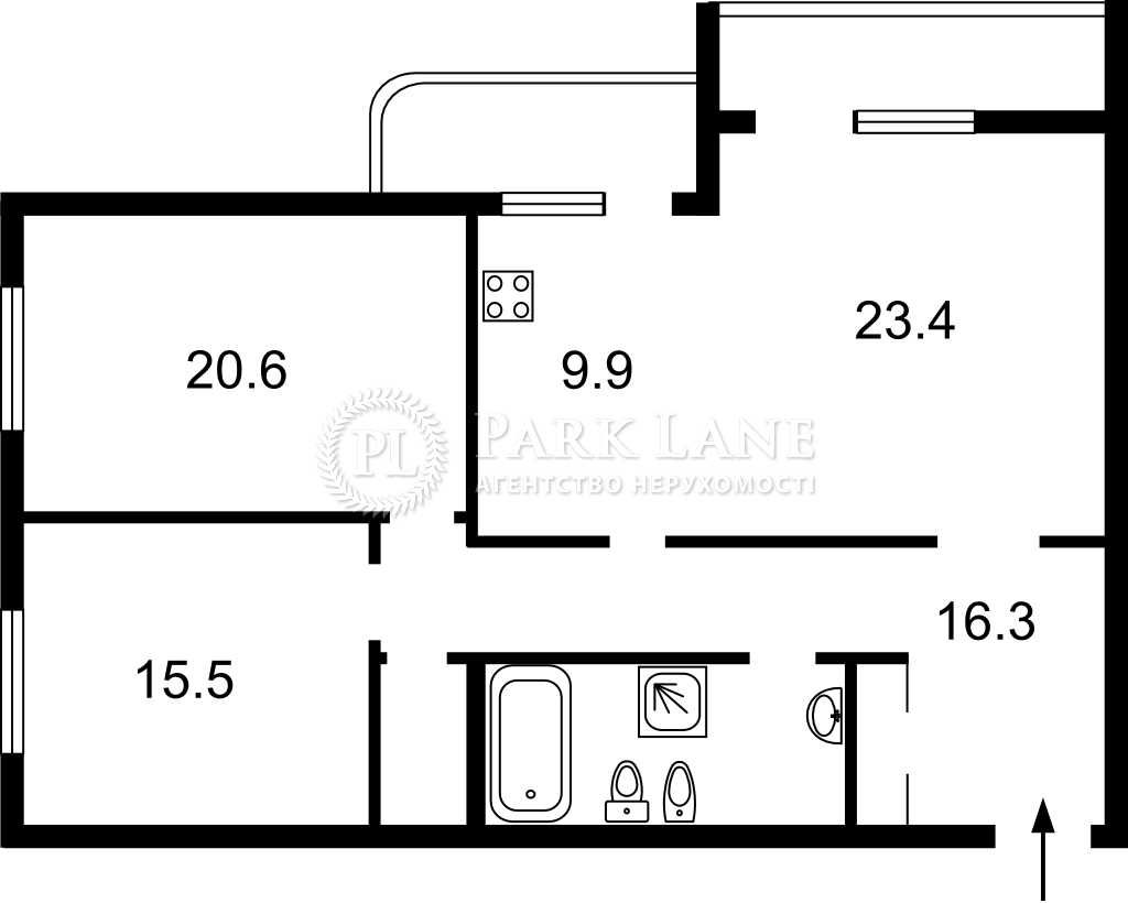 Продаж 3-кімнатної квартири, Старонаводницька, 8б, Печерськ.