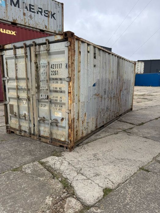 Kontenery 20DV używany/cena za sztukę przy zakupie 2 kontenerów
