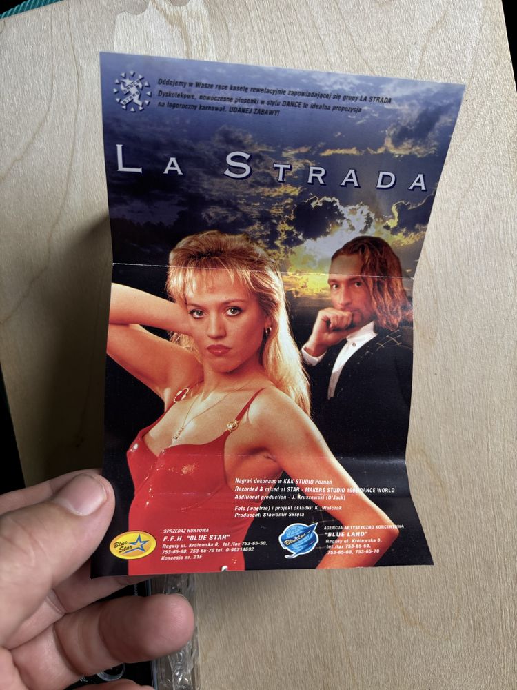 Blue Star La Strada tylko ja kaseta audio