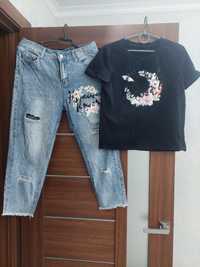 Одяг джинси і футболка
