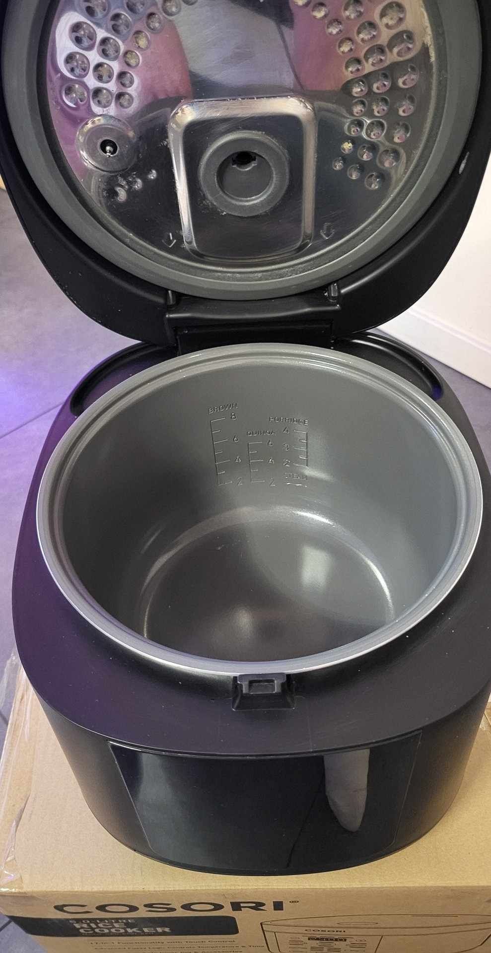 Cosori Ryżowar Multicooker gotowanie na parze Wielofunkcyjny 970W 5L
