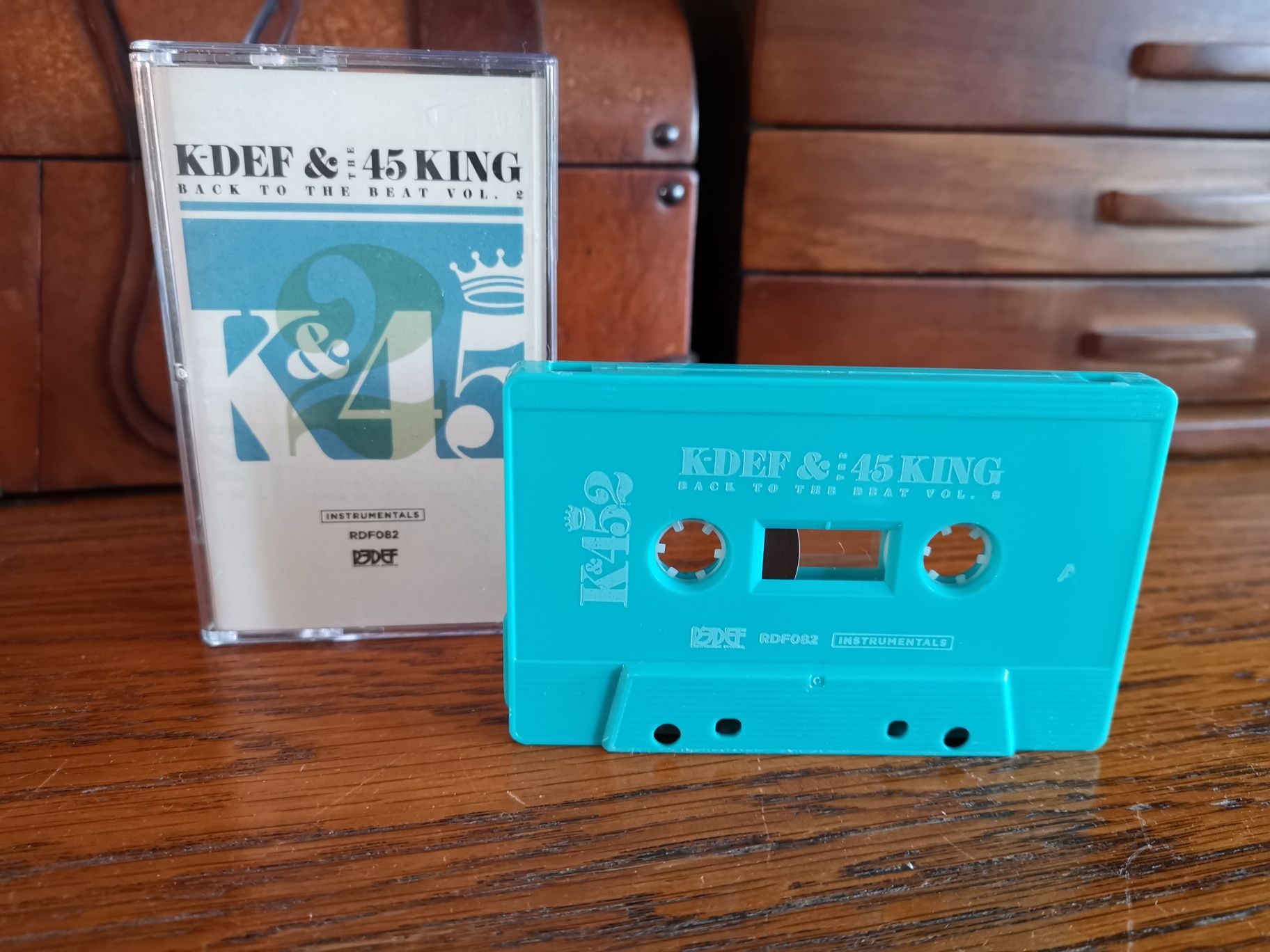 K-DEF & THE 45 KING - BACK TO THE BEAT VOL. 2 kaseta beattape hiphop
B