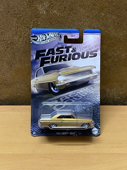 Hotwheels Silver Series Fast and Furious Racing Course #4 1966 Chevy