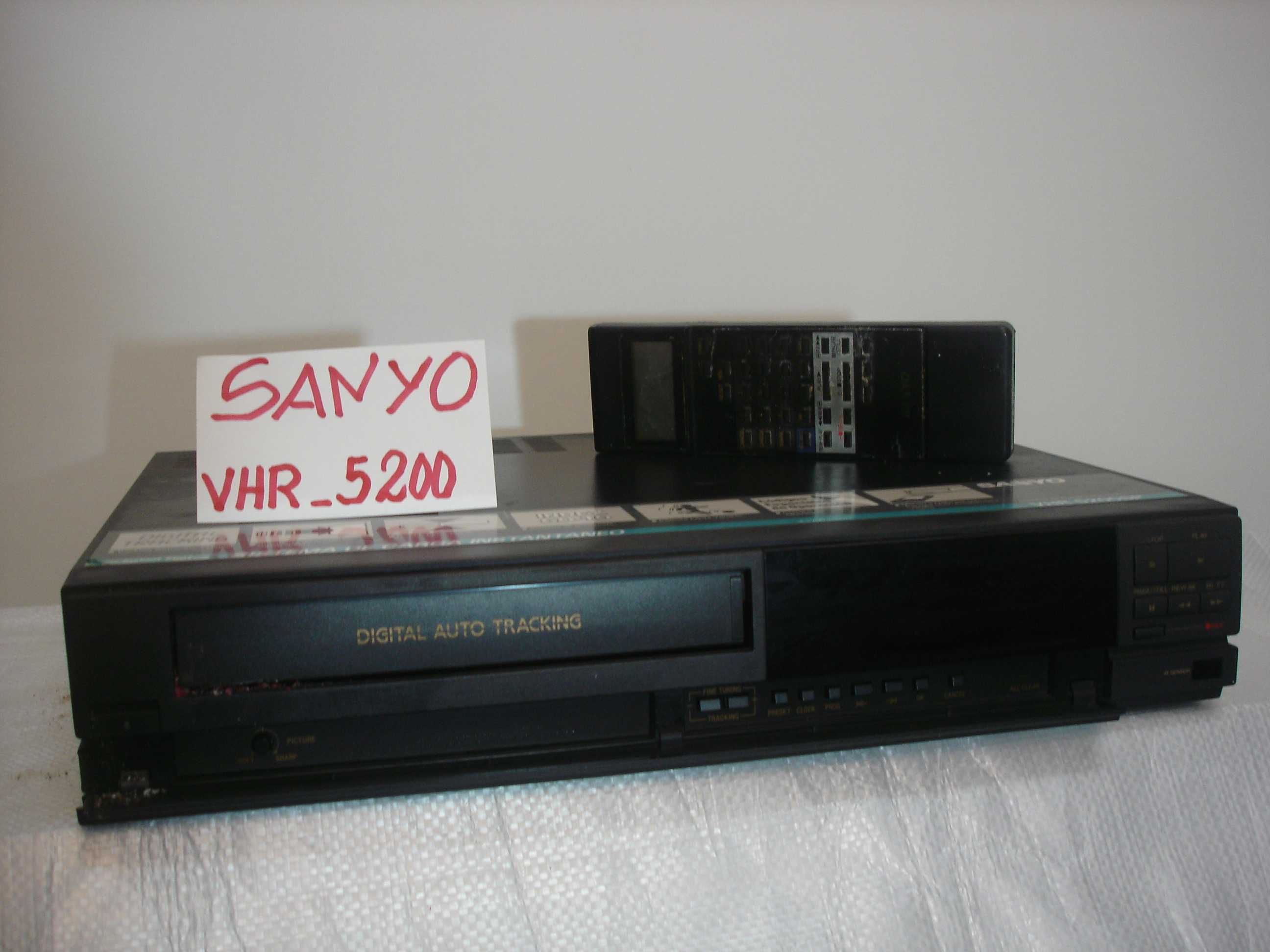 Video sanyo VHR-5200, VHR-8100