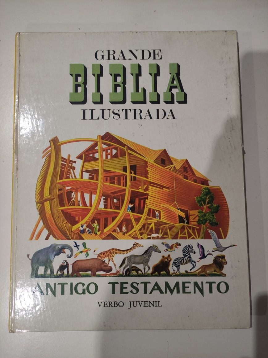 Livro Grande Bíblia Ilustrada