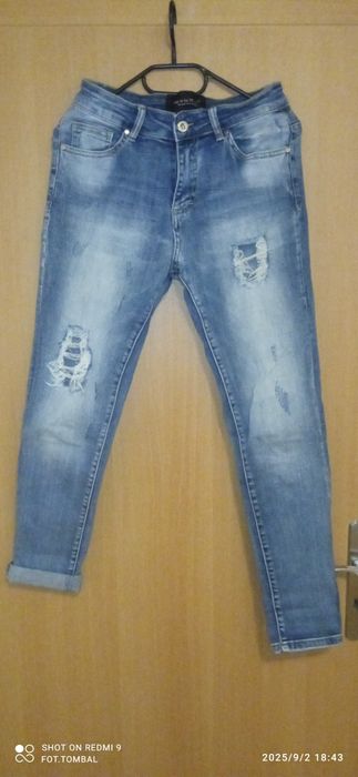 Spodnie jeansowe By o La La.. r.S