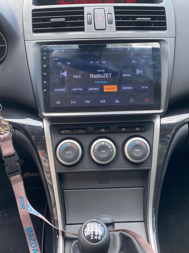 Mazda 6 GH 2,0 16v, android, climatronic