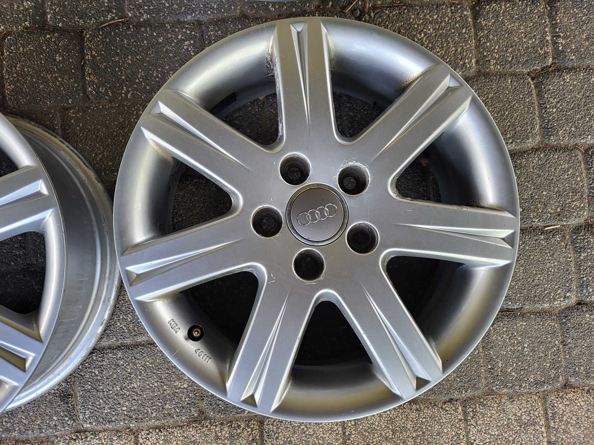 Felgi aluminiowe AUDI 16'' 5x112 ET50 6J AUDI A3 VW GOLF Octavia Leon