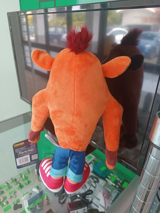 PROMO:Peluche Crash Bandicoot SD Sorridente 32cm Nova Coleção 2023